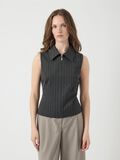 YAS ÄRMLÖS TOPP, Dark Grey Melange, highres - 26039974_DarkGreyMelange_1252014_003.jpg