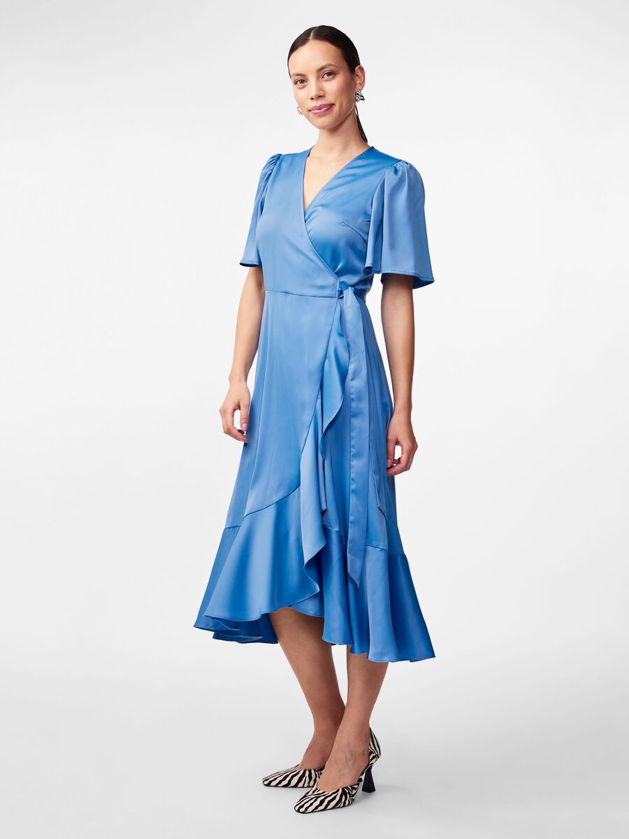Product carousel image - YASTHEA ROBE CACHE-CŒUR, Ashleigh Blue | 1