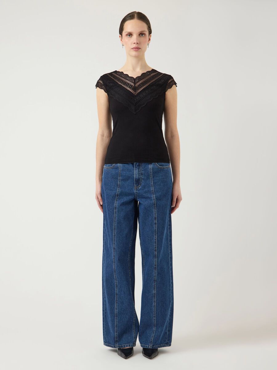 Carousel image - YASELLINA TOP, Black | 4