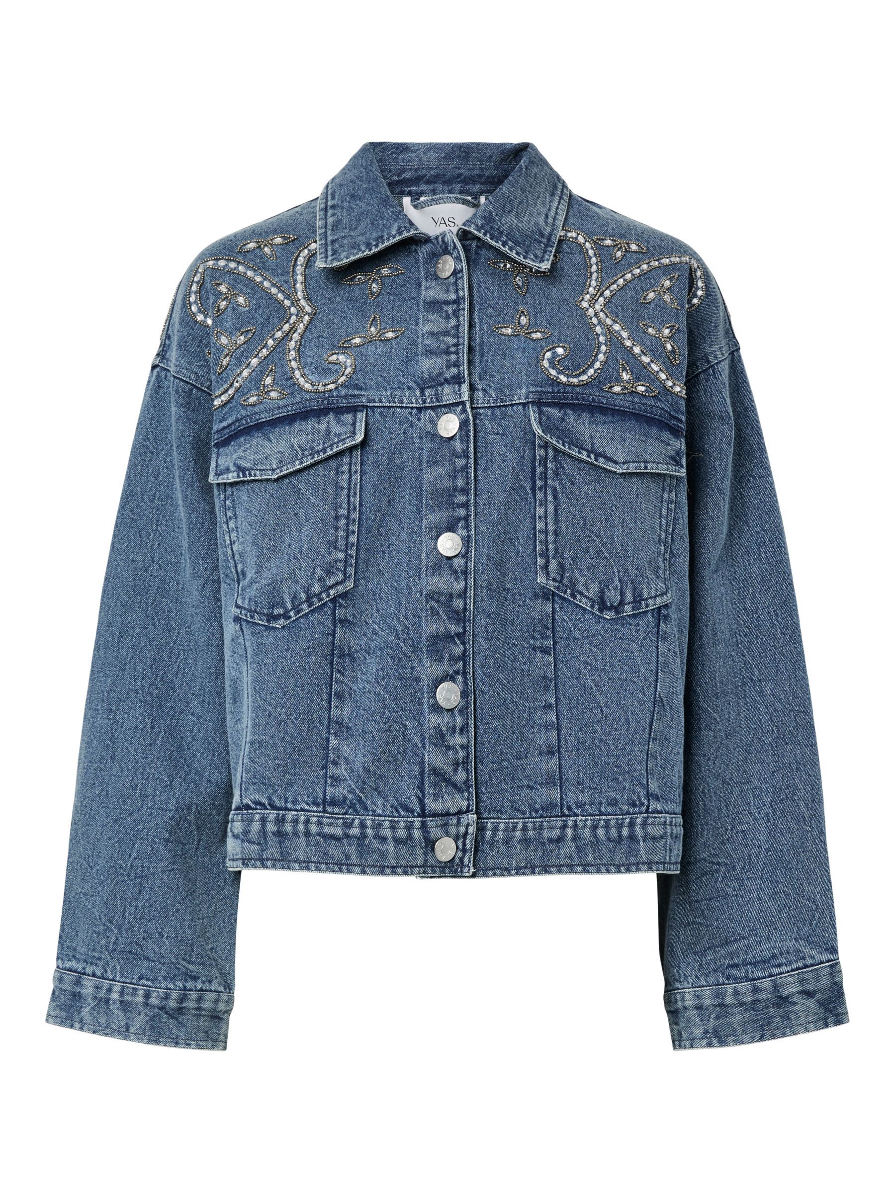 YASVISION DENIM JACKET | Blue | YAS® Norway