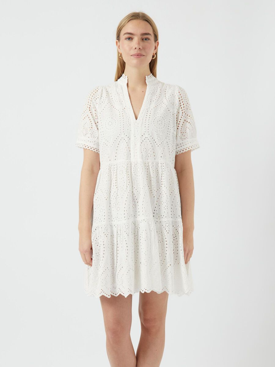 YASHOLI MINI DRESS | White | Y.A.S® France