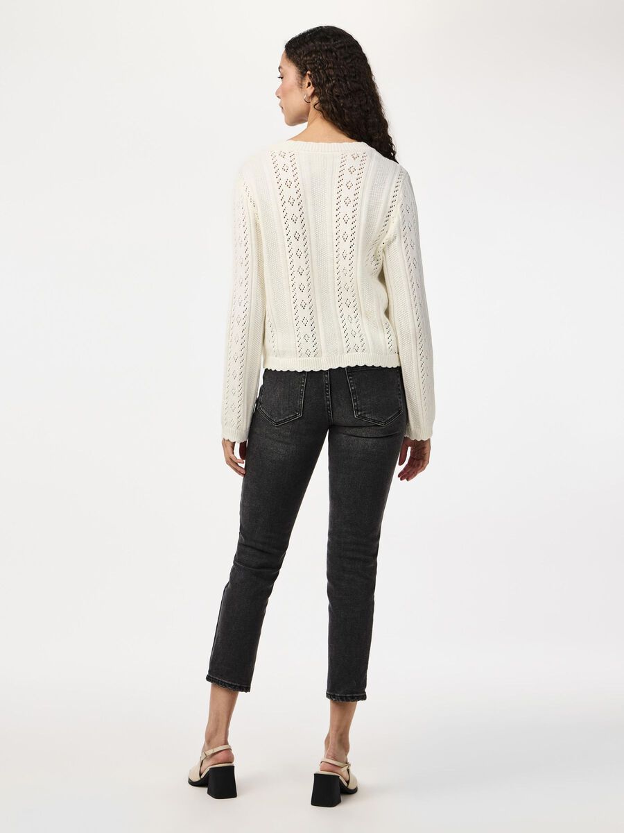Carousel image - YASBENGA KNITTED CARDIGAN, Birch | 2