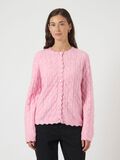 Product image thumbnail - YASBUBERA CARDIGAN EN MAILLE, Moonlite Mauve | 1