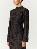 Product image thumbnail 3 YASMARENA BATWING LS  TOP, Coffee Bean