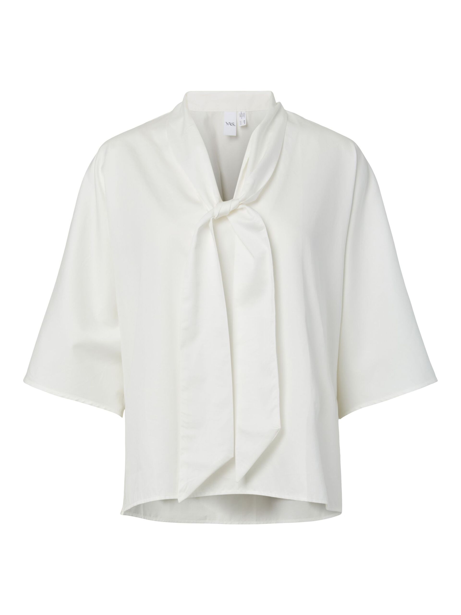 Carousel image - YASKAREN 3/4 SLEEVED TOP, Star White | 5