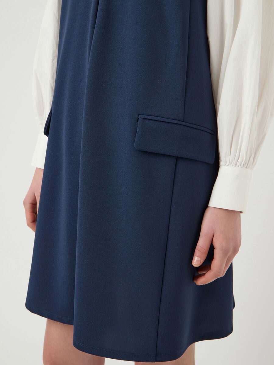 Carousel image - YASMALEA WIDE SPENCER DRESS, Navy Blazer | 3