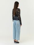 Product image thumbnail 2 YASLACEY LACE LONG SLEEVED TOP, Black