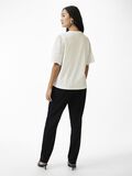 YAS YASLEX BRODYYRIPITSINEN T-PAITA, Star White, highres - 26033890_StarWhite_004.jpg