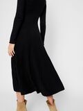 YAS STRIKKET LANGERMET KJOLE, Black, highres - 26020508_Black_007.jpg