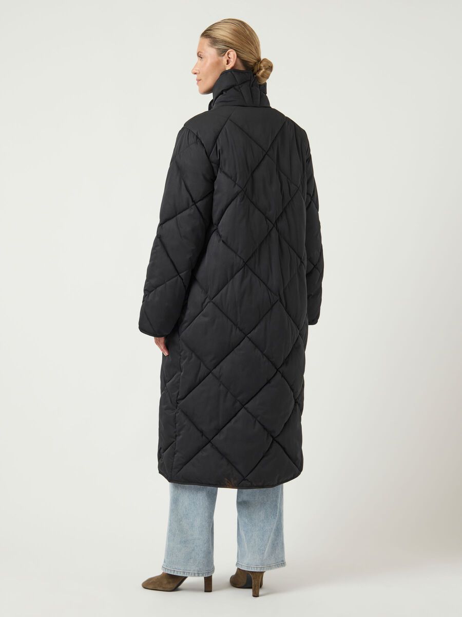 Product carousel image - YASSELURA LONG PADDED JACKET, Black | 2