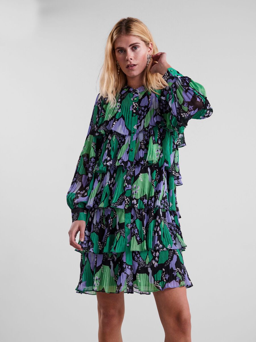 YAS YASBASTI SHIRT DRESS, Black, highres - 26026467_Black_922606_003.jpg