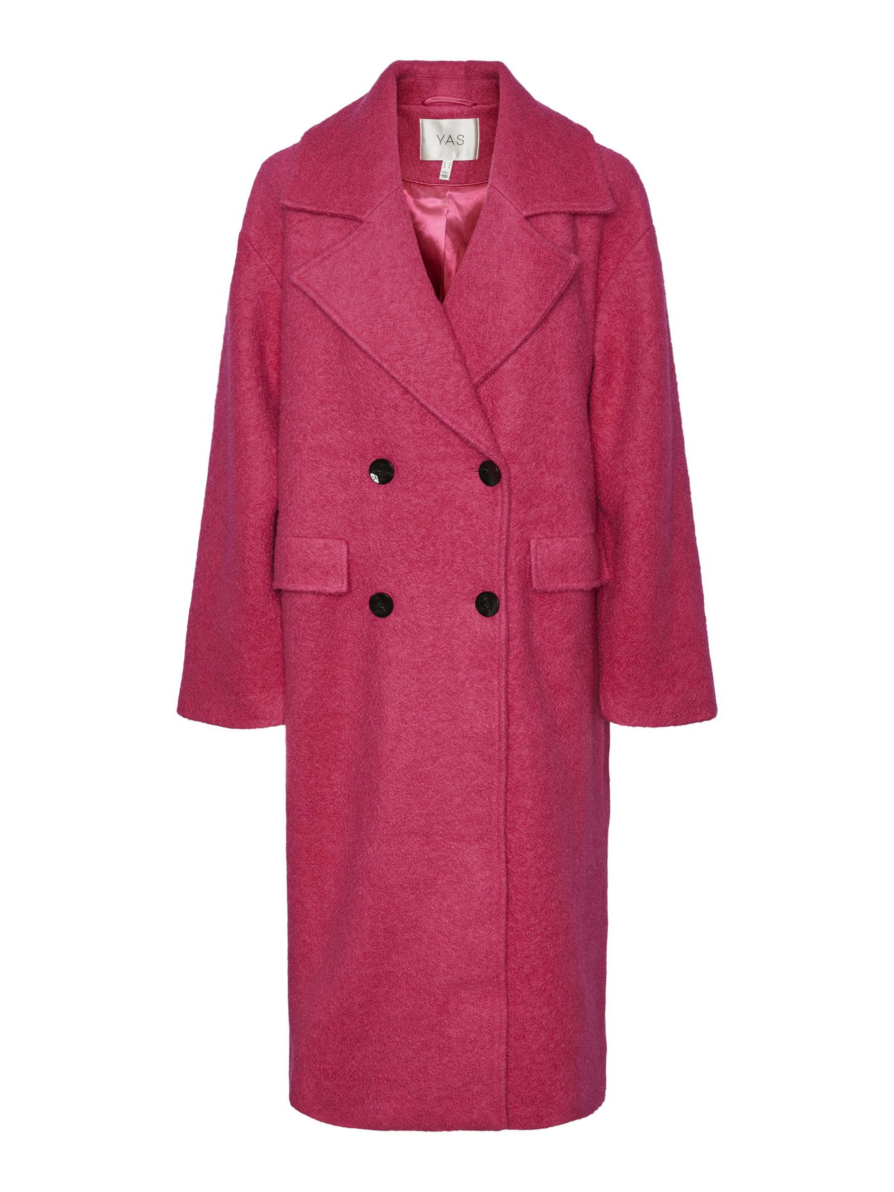 YASMILA WOOL BLEND COAT Purple Y.A.S Italy