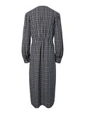Product image thumbnail - YASSIMMA MIDI WRAP DRESS, Black | 6