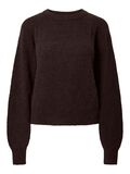 Product image thumbnail 1 YASJOHI WOOL BLEND KNITTED PULLOVER, Coffee Bean