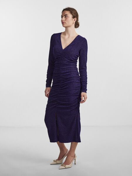 Y.A.S YASWIPPA MIDI DRESS, Black, highres - 26031531_Black_1058803_003.jpg