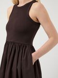 Product image thumbnail - YASMIRI  MIDI DRESS, Chocolate Brown | 3