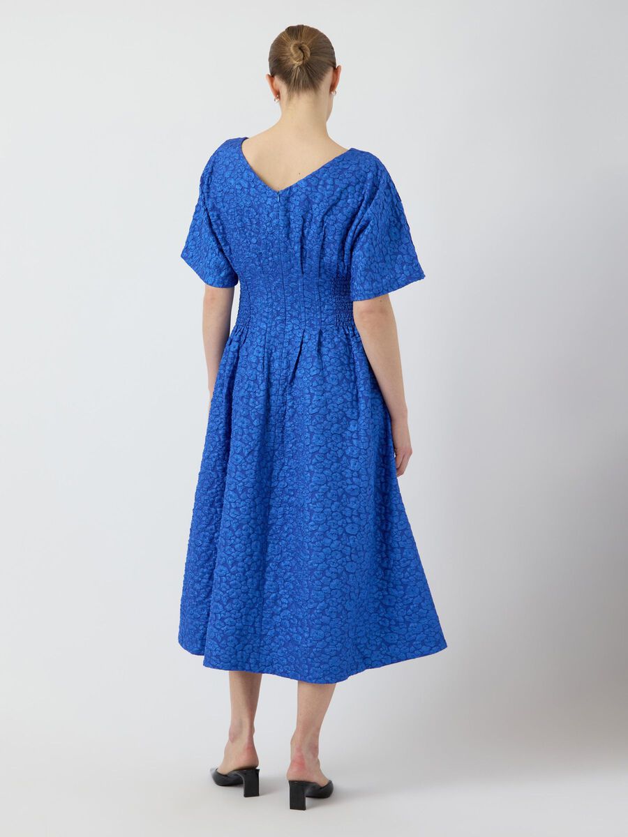 YAS YASDAZLY 2/4 MIDI DRESS, Dazzling Blue, highres - 26038056_DazzlingBlue_004.jpg