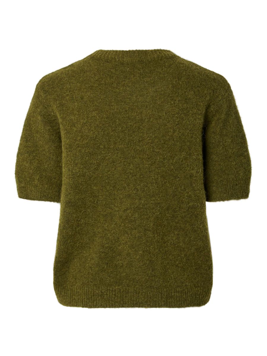 Carousel image 7 YASJOHI SS WOOL BLEND  PULLOVER, Fir Green