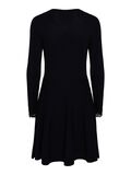 Product image thumbnail - YASBECCO KNITTED DRESS, Black | 6
