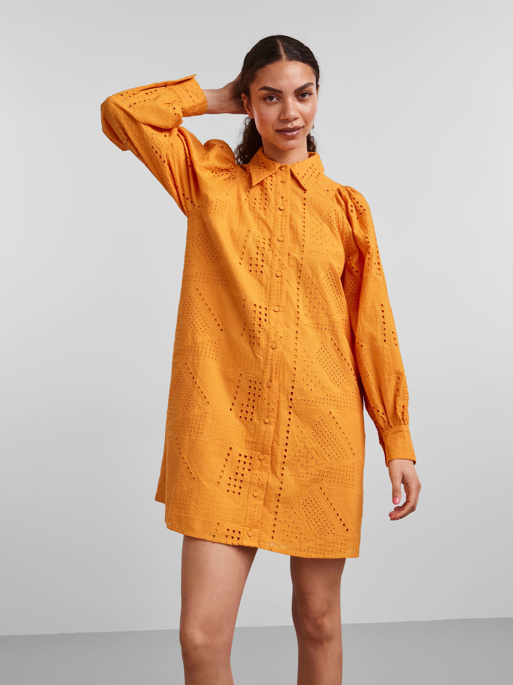 Yas jurk oranje on sale