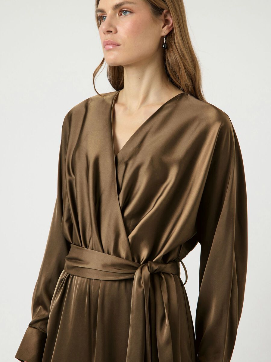Carousel image - YASPELLA BATWING JUMPSUIT, Teak | 3