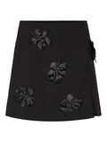 Product image thumbnail - YASFLISRA HMW FLOWER MINISKJØRT, Black | 5