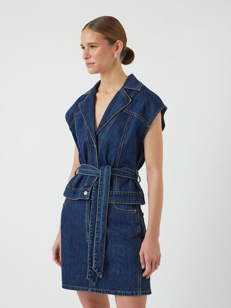 YAS YASLIRA DENIM WAISTCOAT, Medium Blue Denim, highres - 26036956_MediumBlueDenim_003.jpg