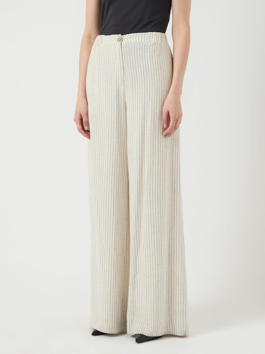 YAS YASLIRU WIDE-LEG TROUSERS, Birch, highres - 26036860_Birch_1166615_003.jpg