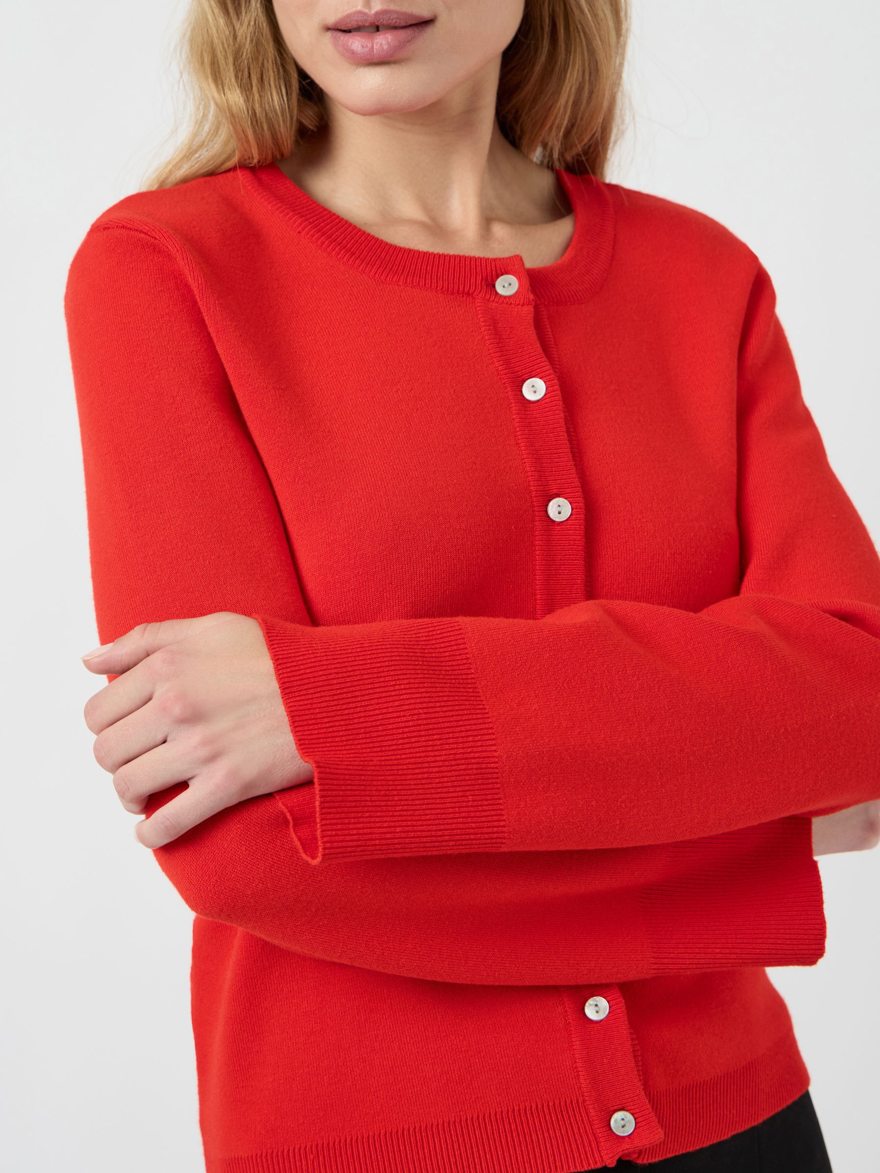 YASELENA KNITTED CARDIGAN | Red | YAS® Germany
