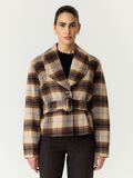 Product image thumbnail 1 YASCODY LS BELTED  JACKET, Carafe