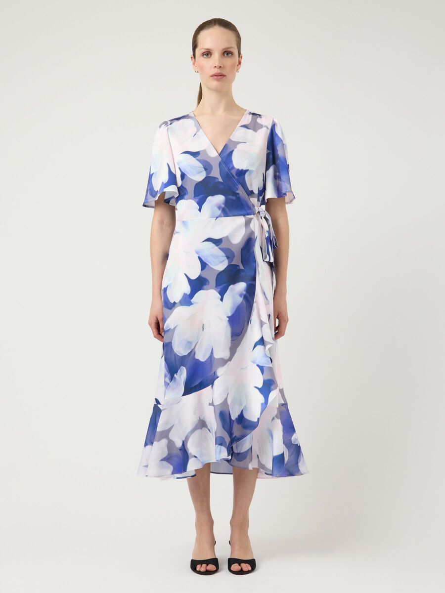 Carousel image - YASTHEA VESTIDO ENVOLVENTE, Folkstone Gray | 1