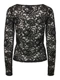 YAS YASLACEY LACE LONG SLEEVED TOP, Black, highres - 26039993_Black_002.jpg
