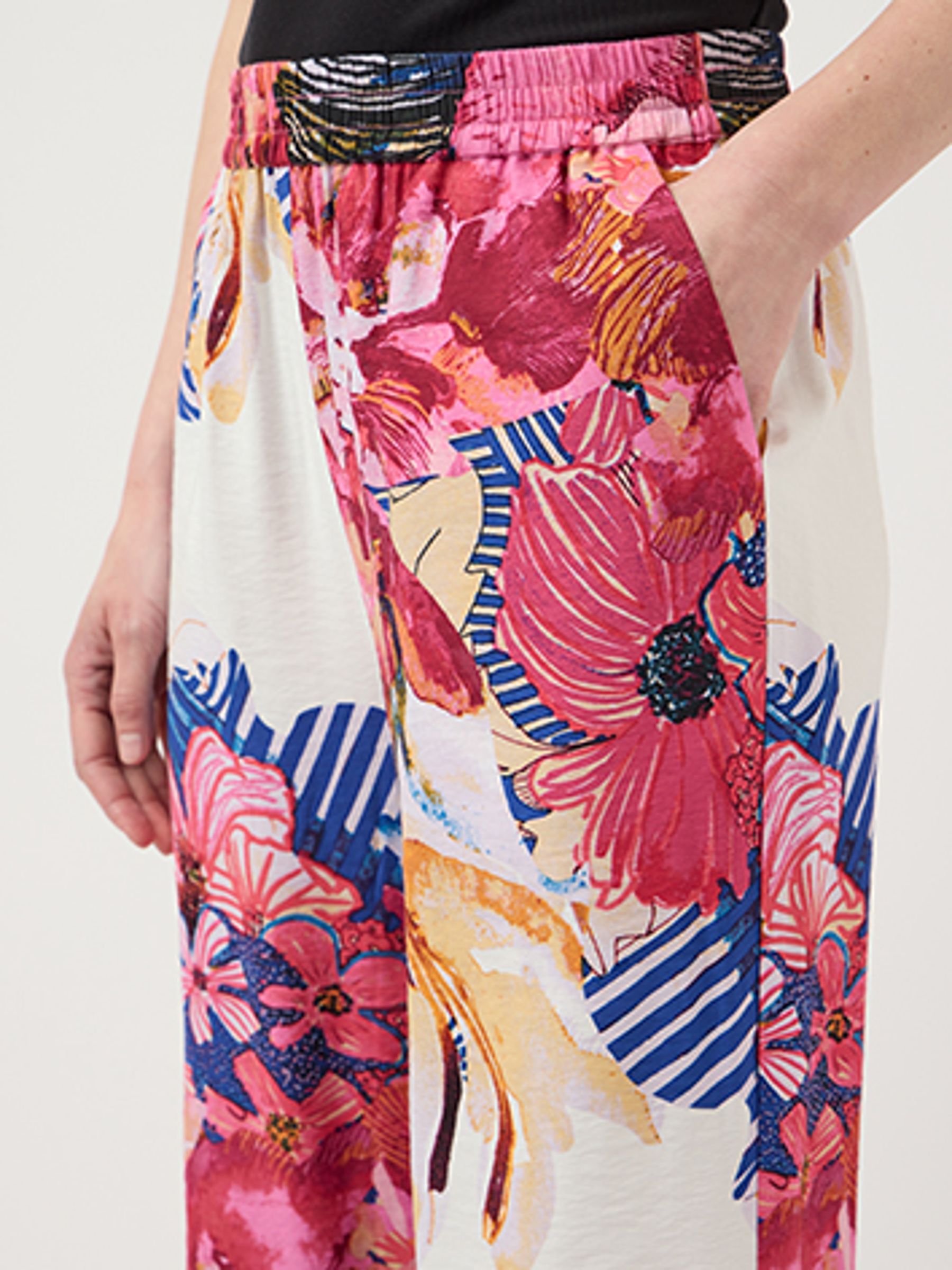 YASDELPHI TROUSERS | Purple | YAS® UK