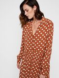 Y.A.S POLKA-DOT VISCOSE SHIRT DRESS, Mocha Bisque, highres - 26019488_MochaBisque_781392_003.jpg