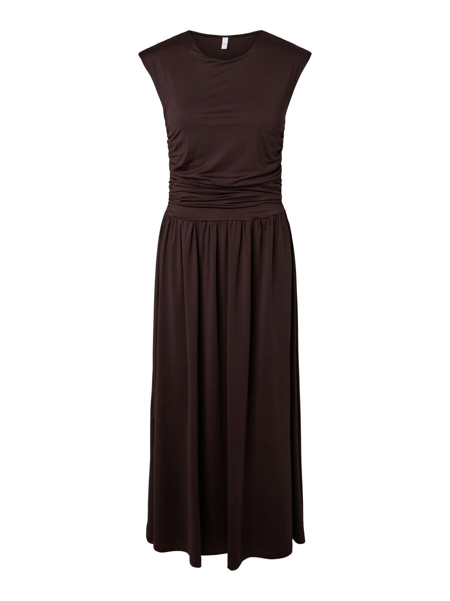 Carousel image 5 YASWINJA VESTITO MIDI, Coffee Bean