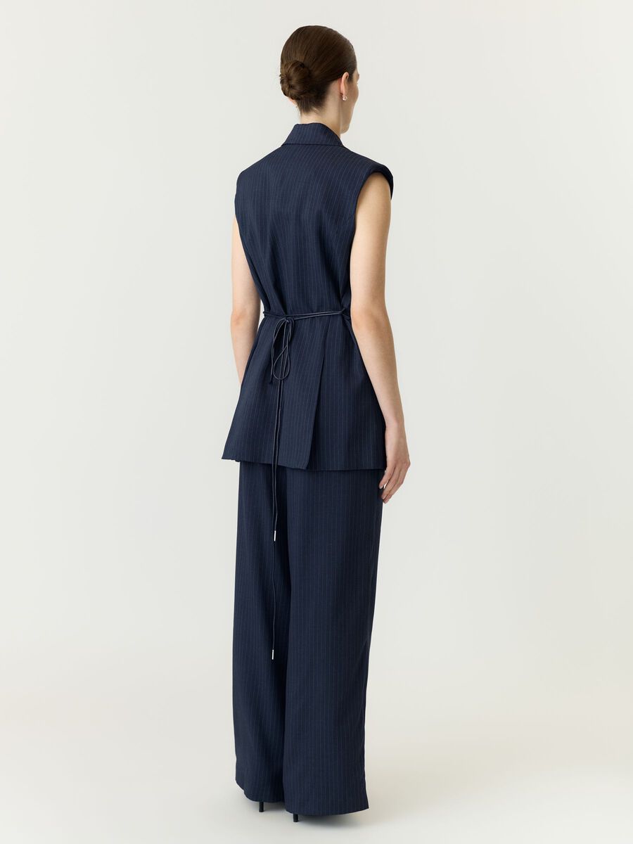 Carousel image 2 YASSHIMMA WAISTCOAT, Navy Blazer