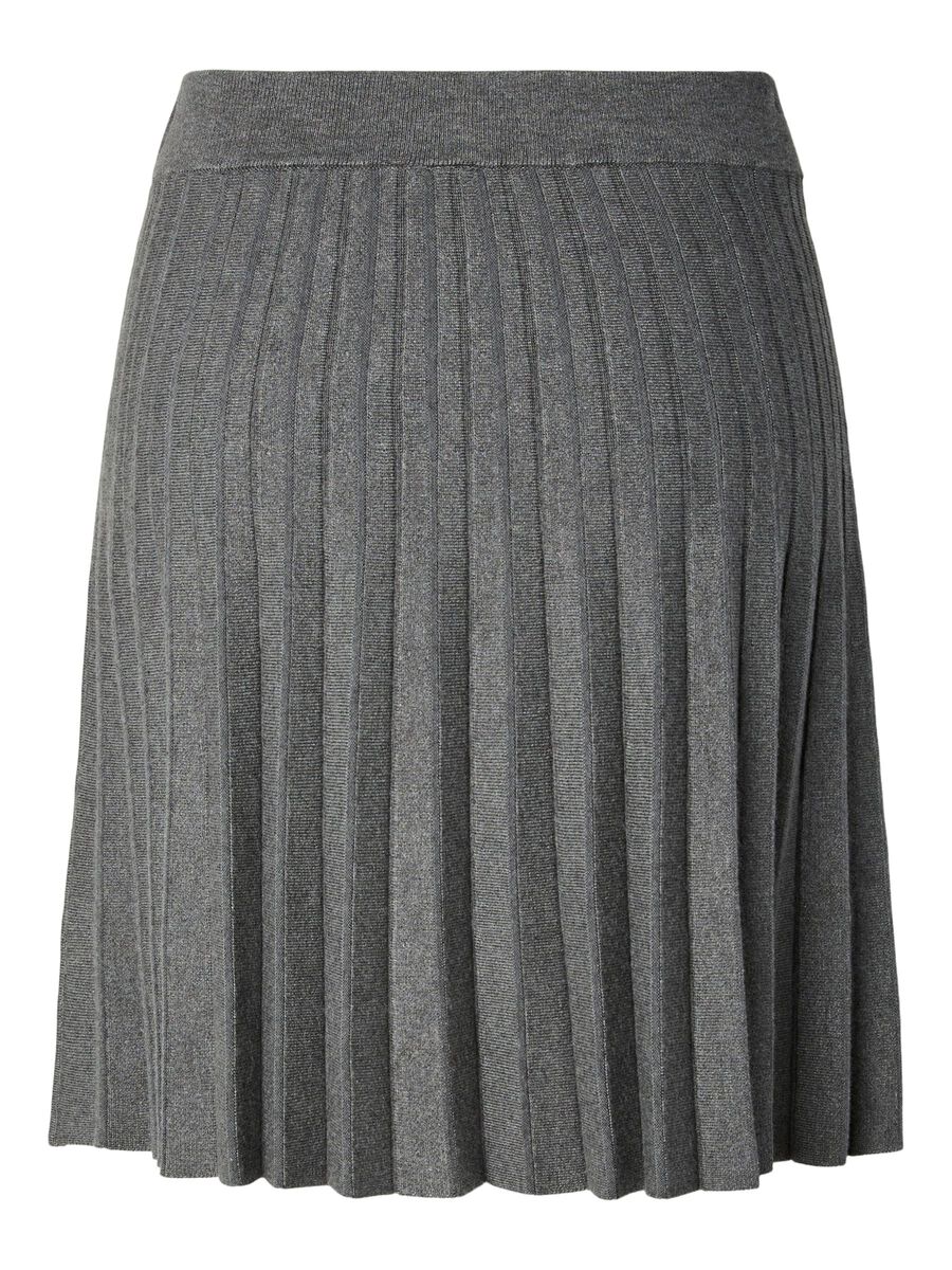 Carousel image 7 YASELENA HW KJOL, Medium Grey Melange