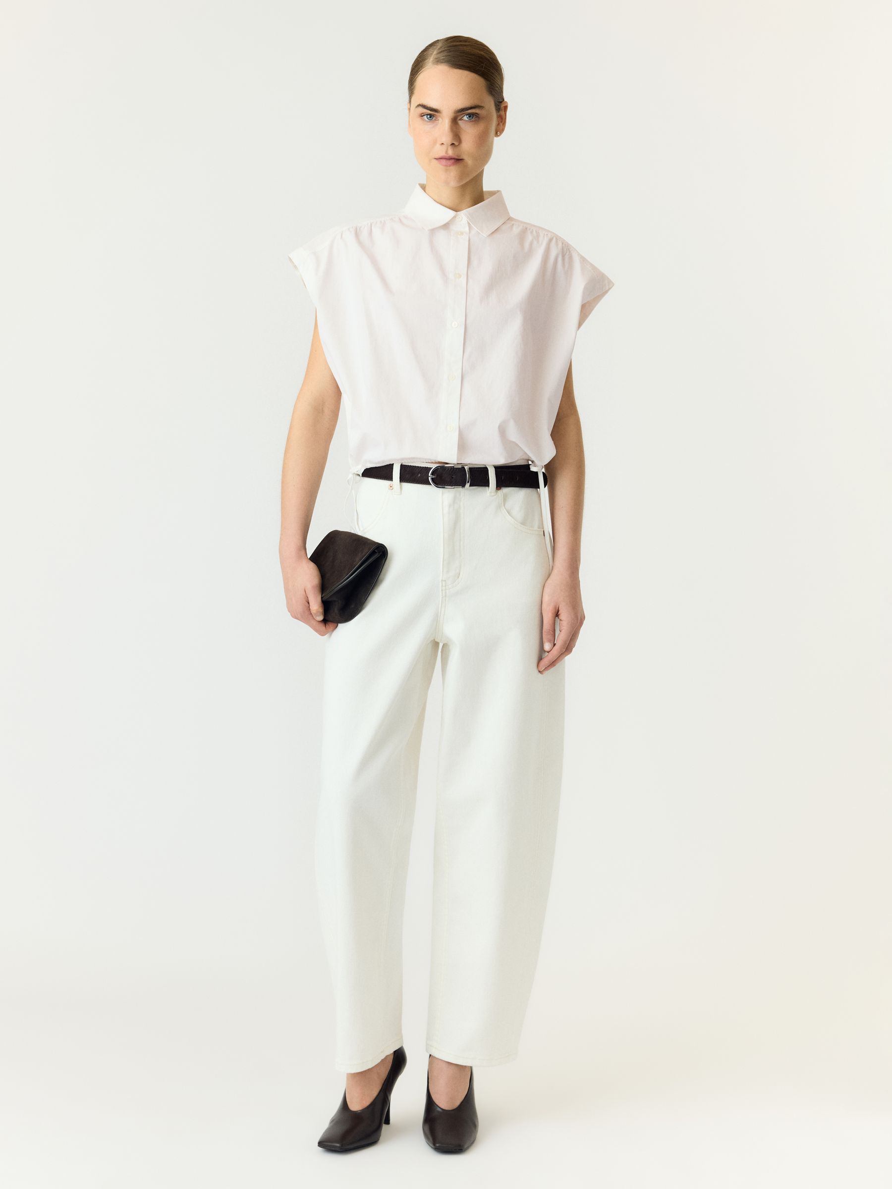 YASLEA SHORT SHIRT | White | YAS® Sweden