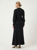 Product image thumbnail - YASFONNY  KNITTED SKIRT, Black | 2