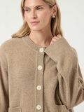 Product image thumbnail - YASNOLA KNITTED CARDIGAN, Oat Milk | 3