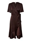 Product image thumbnail 5 YASTHEA WRAP DRESS, Coffee Bean