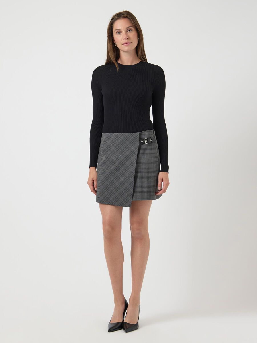 Product carousel image - YASCICCO MW MINISKJØRT, Dark Grey Melange | 1