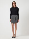 Product image thumbnail - YASCICCO MW MINISKJØRT, Dark Grey Melange | 4