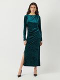 Product image thumbnail - YASTILLIA FLUWEEL MAXI-JURK, Ponderosa Pine | 1