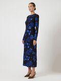Product image thumbnail - YASDONATELLA ROBE MI-LONGUE, Black | 4
