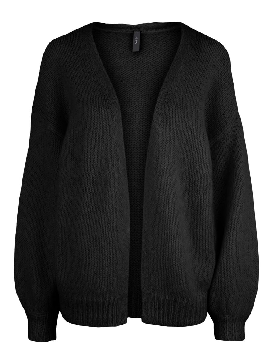 Y.A.S YASLIVI KNITTED CARDIGAN, Black, highres - 26028698_Black_001.jpg