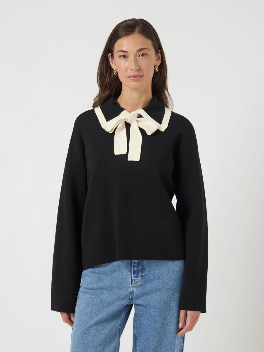 Product carousel image - TOP Z DZIANINY, Black | 1