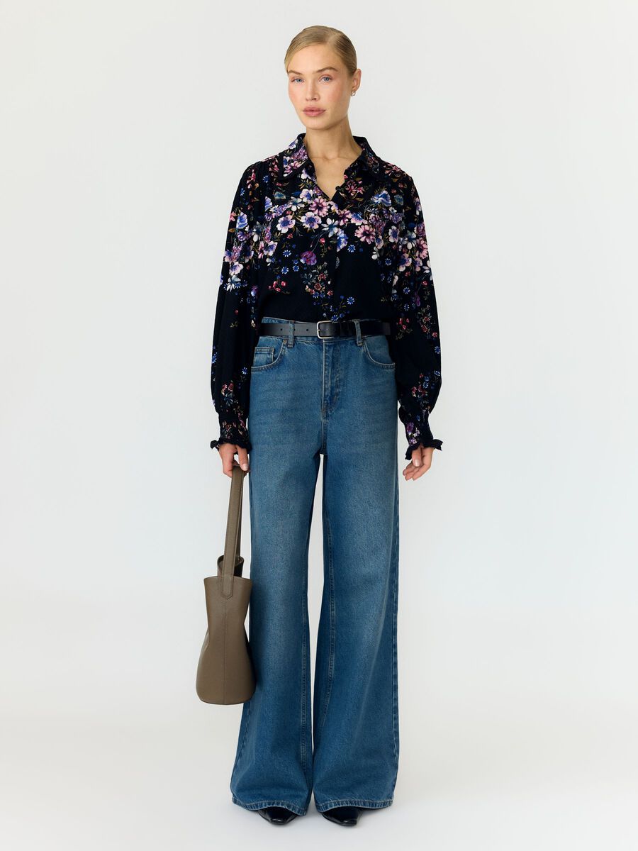 Carousel image 5 YASISABEL LEREN JAS, Black
