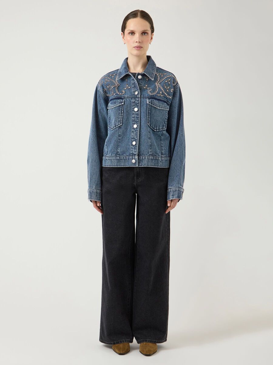 Carousel image - YASVISION DENIM JACKET, Light Blue Denim | 4