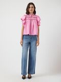 YAS YASLUERA SHORT SLEEVED BLOUSE, Bonbon, highres - 26039620_Bonbon_005.jpg